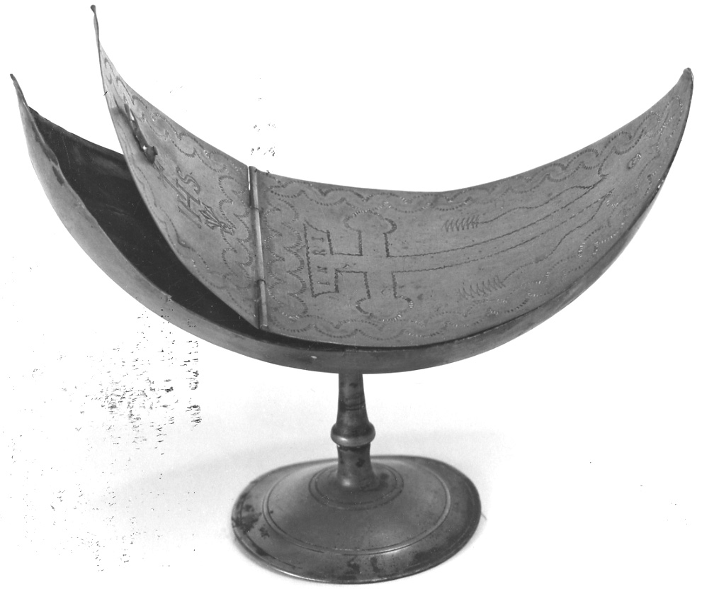 navicella portaincenso, opera isolata - bottega piemontese (sec. XIX)