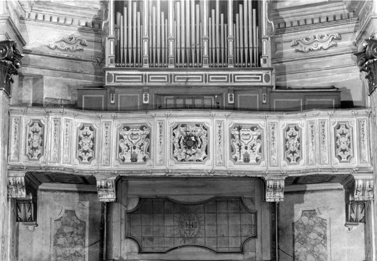 cantoria, opera isolata - bottega piemontese (terzo quarto sec. XVIII)