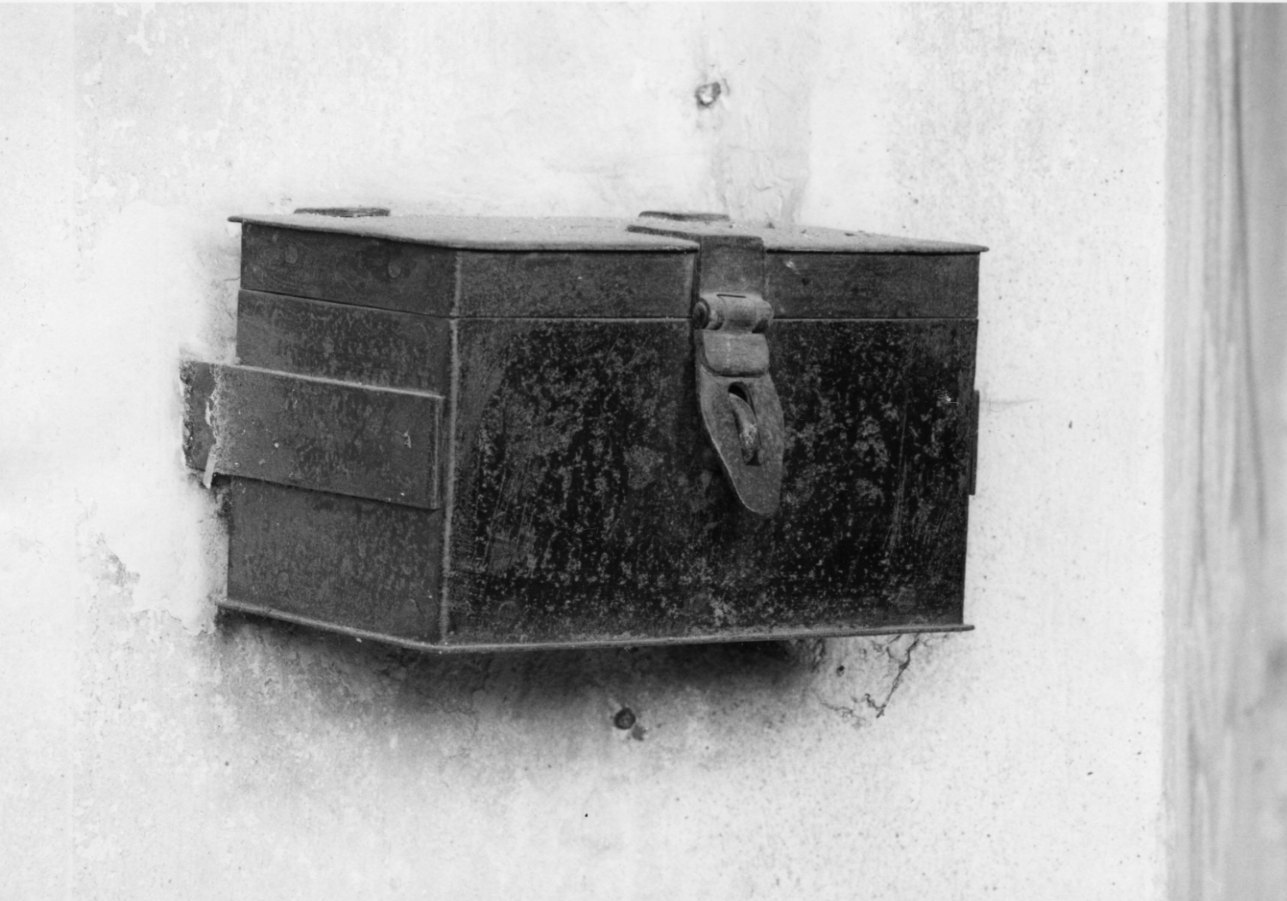 cassetta per elemosine, opera isolata - bottega piemontese (seconda metà sec. XIX)