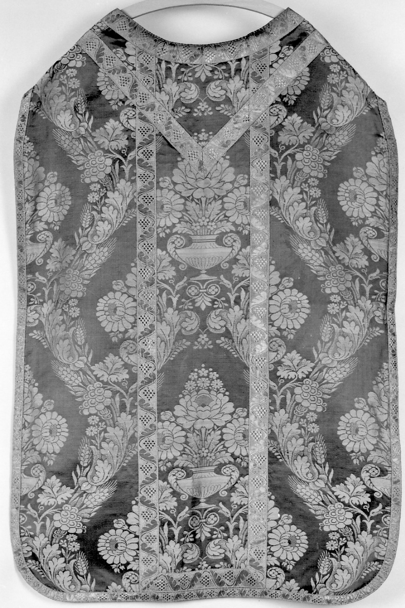 paramento liturgico, insieme - manifattura piemontese (primo quarto sec. XIX)