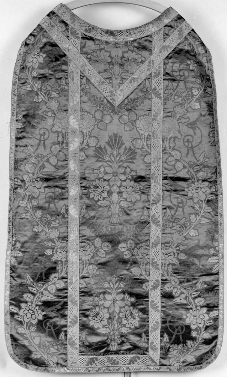 paramento liturgico, insieme - manifattura italiana (metà sec. XIX)