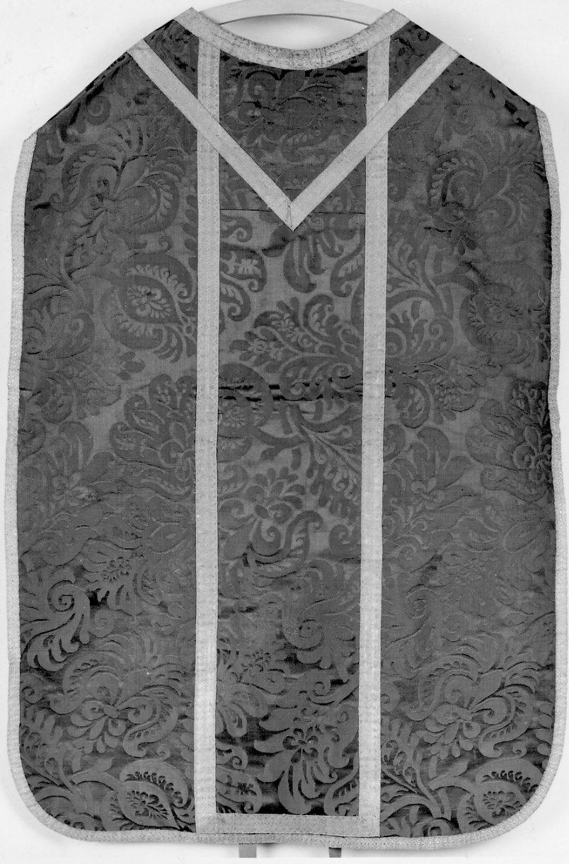 paramento liturgico, insieme - manifattura italiana (seconda metà sec. XIX)