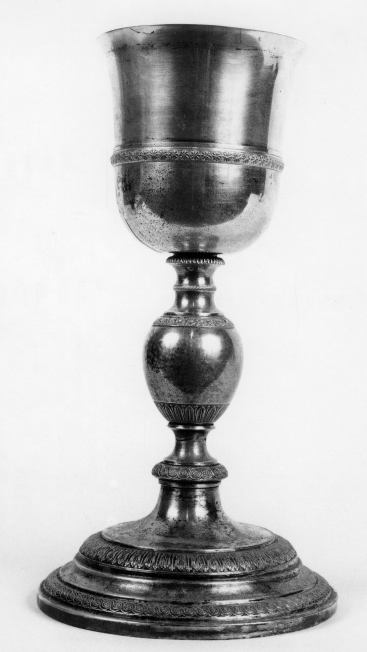 calice, opera isolata - bottega piemontese (metà sec. XIX)