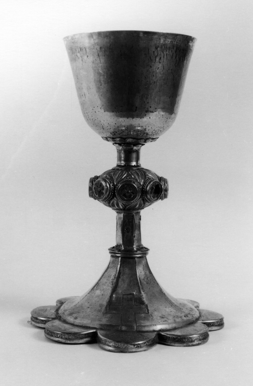 calice, opera isolata - bottega savoiarda (fine/inizio secc. XV/ XVI)