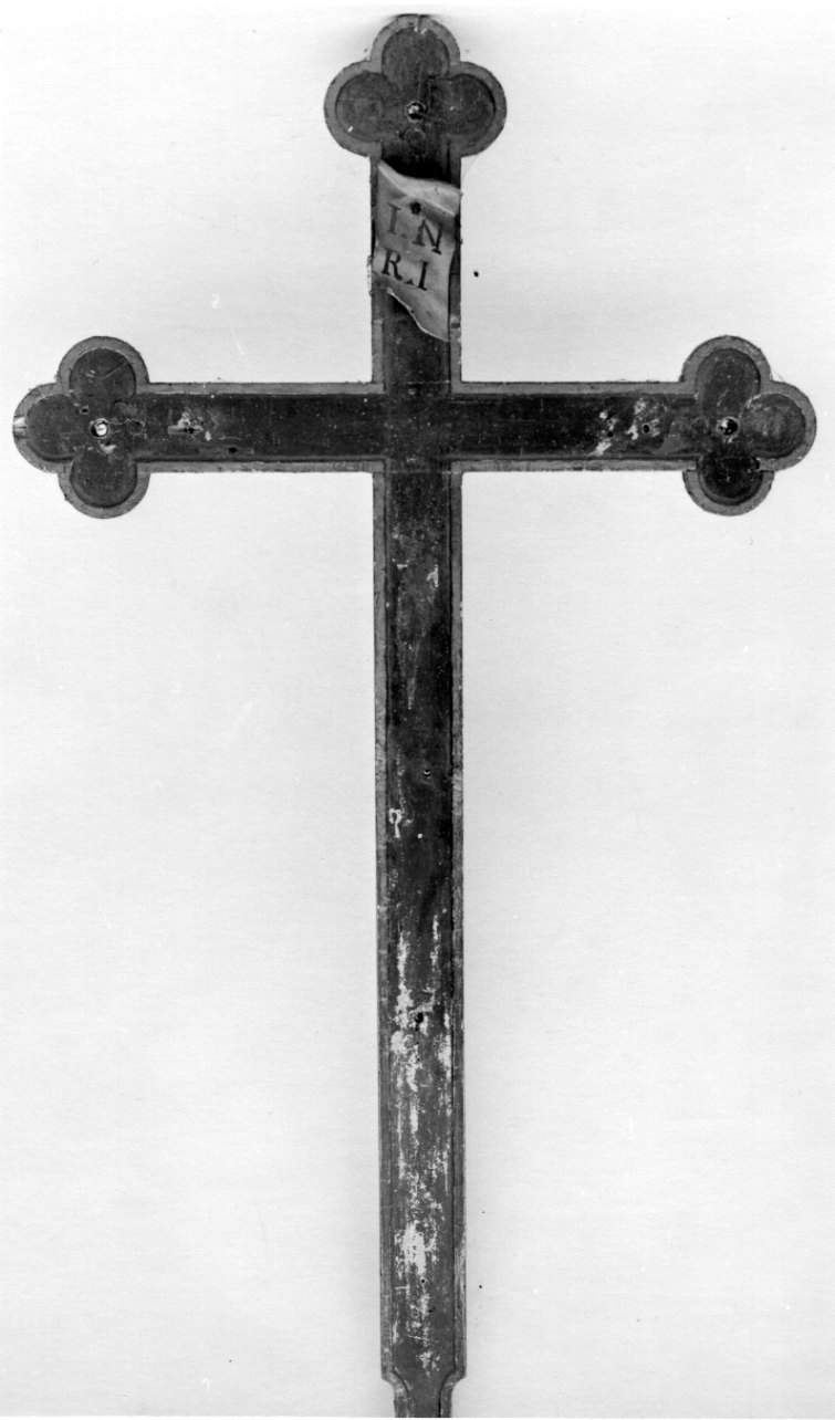 croce, opera isolata - bottega della Val Tanaro (seconda metà sec. XIX)