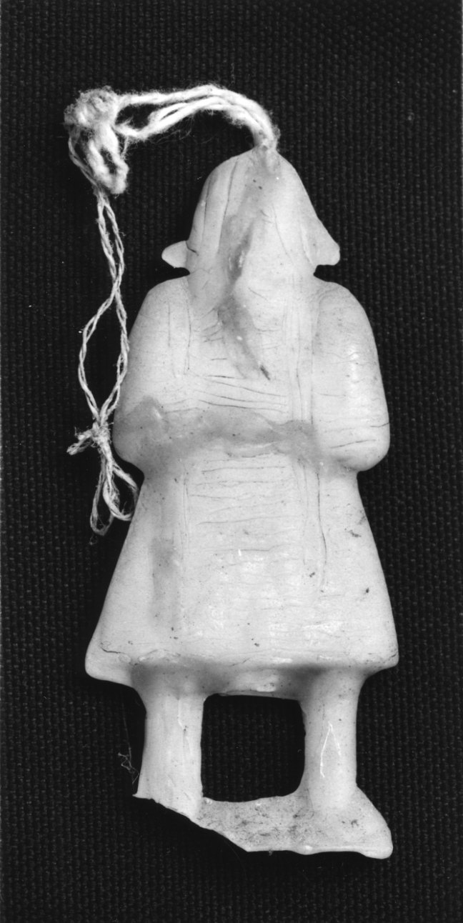 figura maschile che prega (ex voto, opera isolata) - bottega piemontese (seconda metà sec. XVIII)