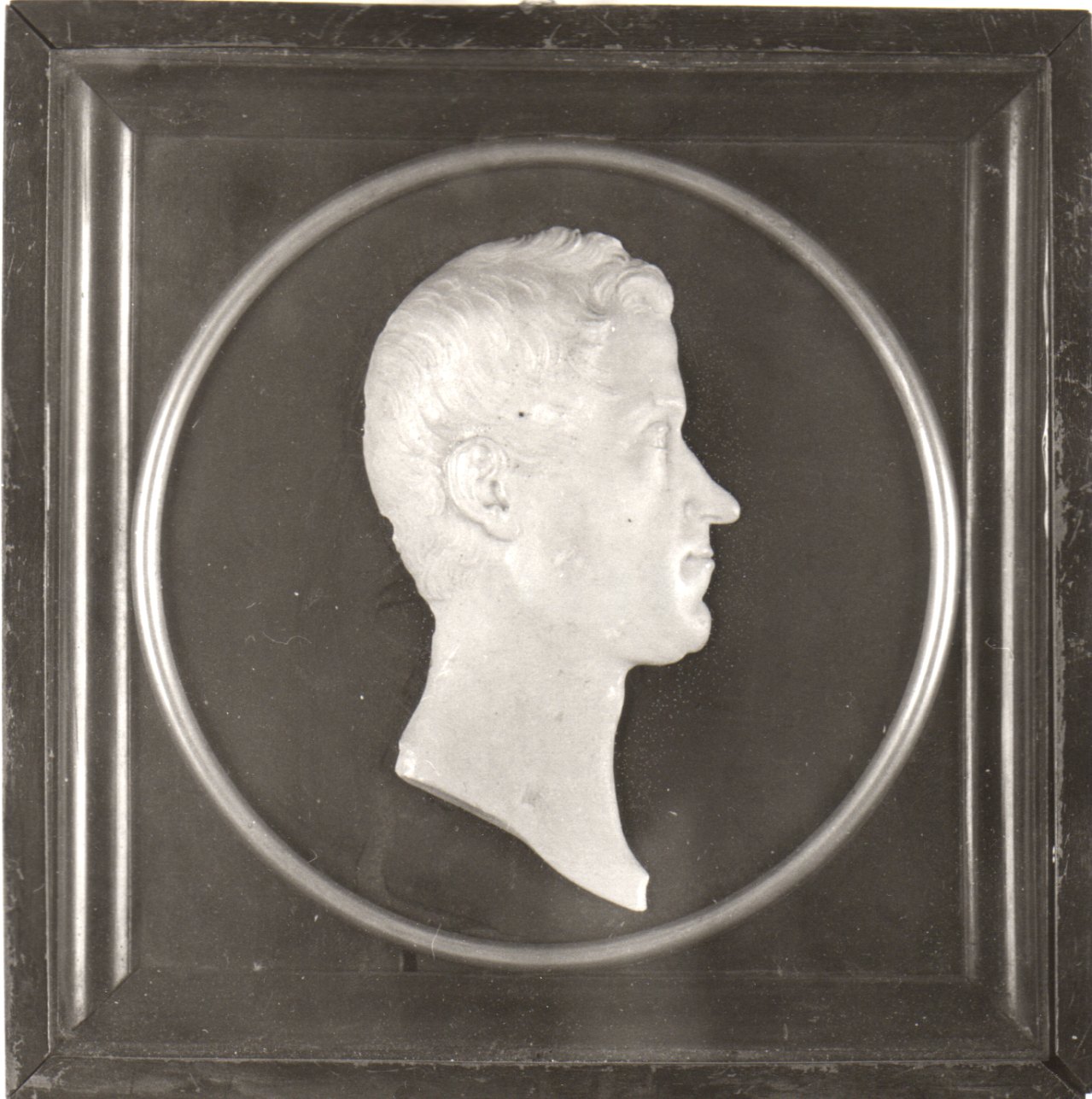 ritratto di Carlo Alberto di Savoia (modello, opera isolata) di Ferraris Giuseppe (secondo quarto sec. XIX)