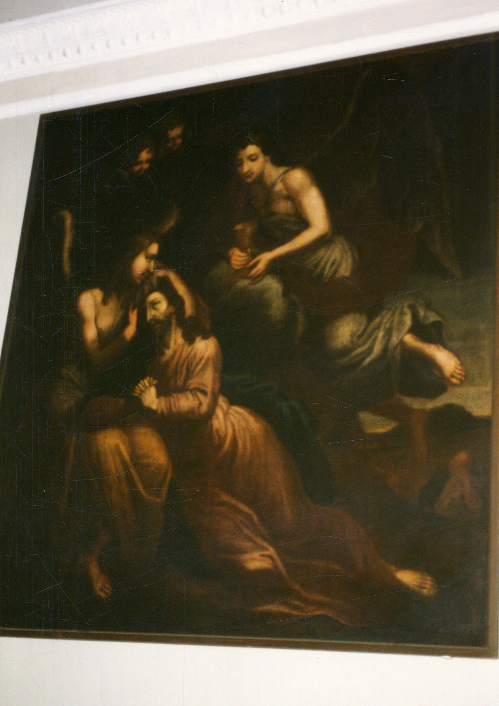 orazione di Cristo nell'orto di Getsemani (dipinto, opera isolata) - ambito piemontese (prima metà sec. XVIII)