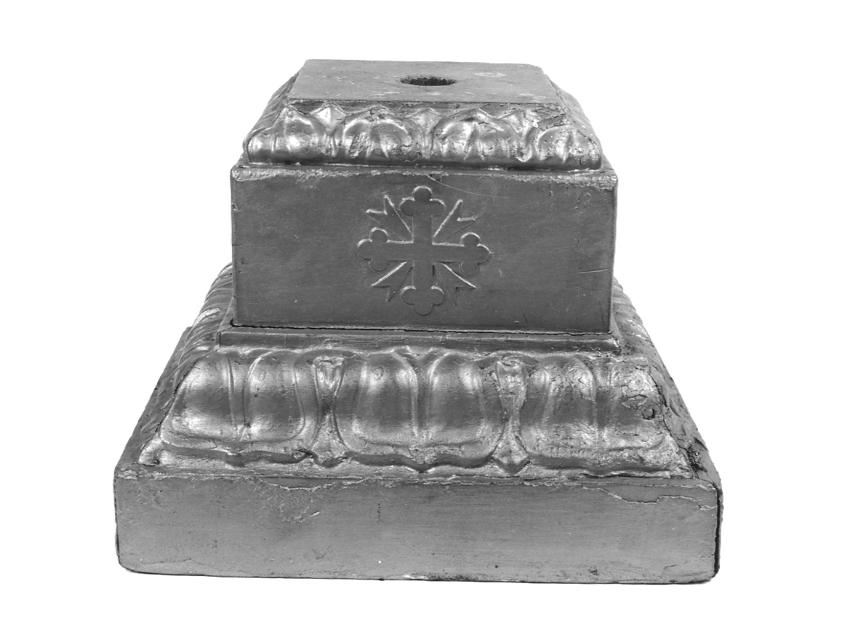 basamento, elemento d'insieme - bottega piemontese (inizio sec. XIX)