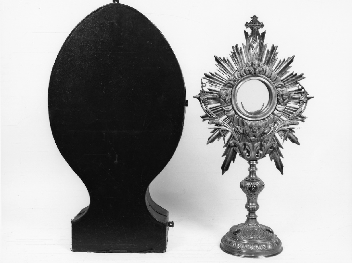 custodia - di ostensorio - bottega piemontese (fine sec. XIX)