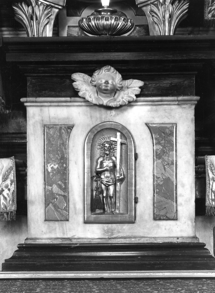 San Giovanni Battista (tabernacolo) - bottega piemontese (sec. XVII)