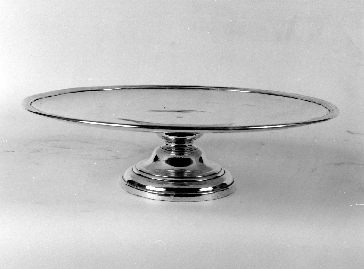 alzata, opera isolata - bottega torinese (primo quarto sec. XIX)