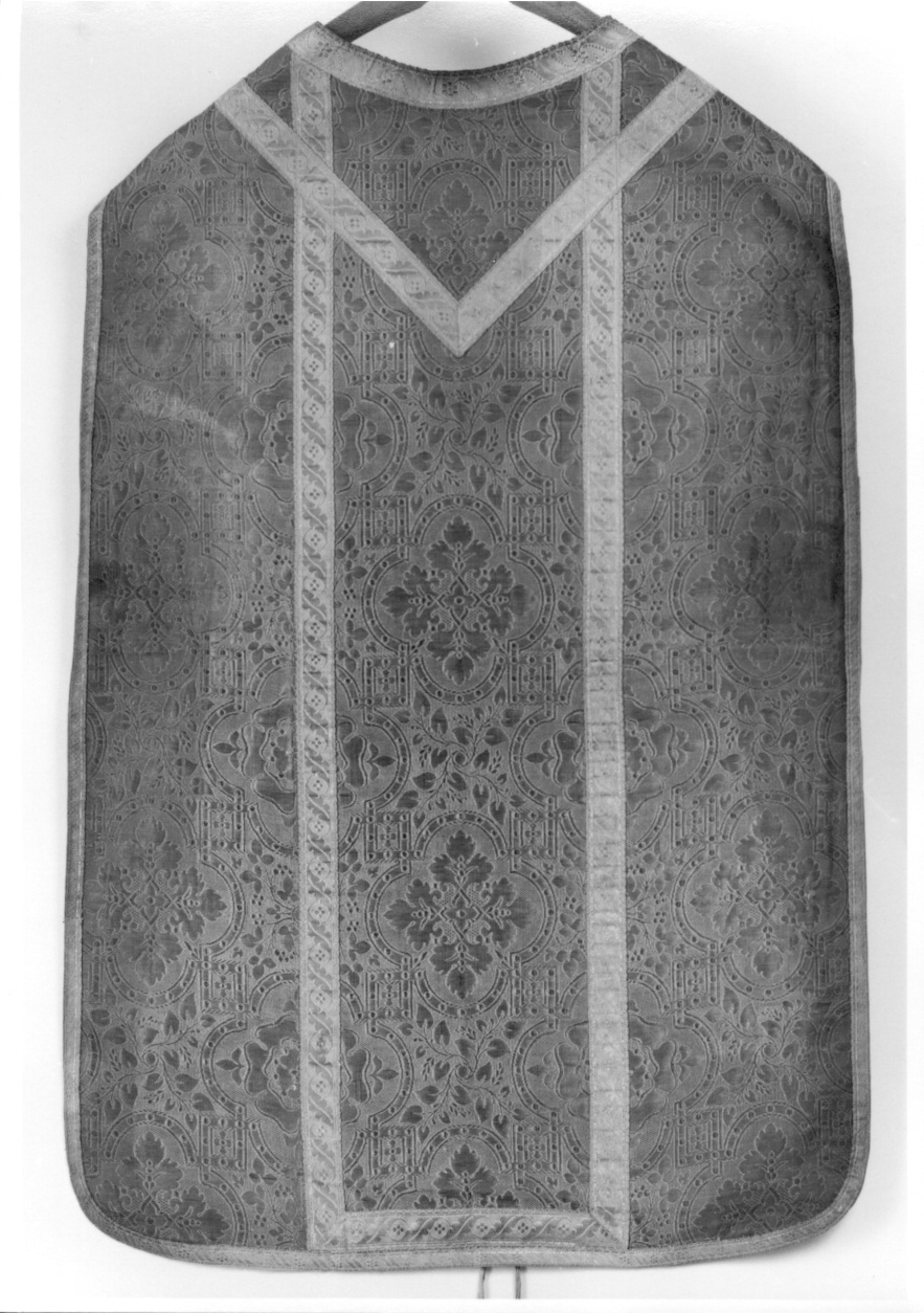 paramento liturgico, insieme - manifattura italiana (?) (seconda metà sec. XIX)