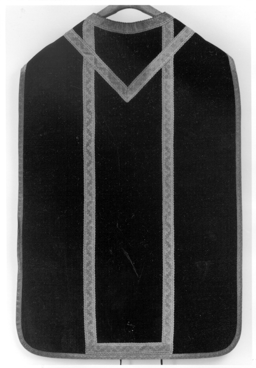 paramento liturgico, insieme - manifattura italiana (seconda metà sec. XIX)