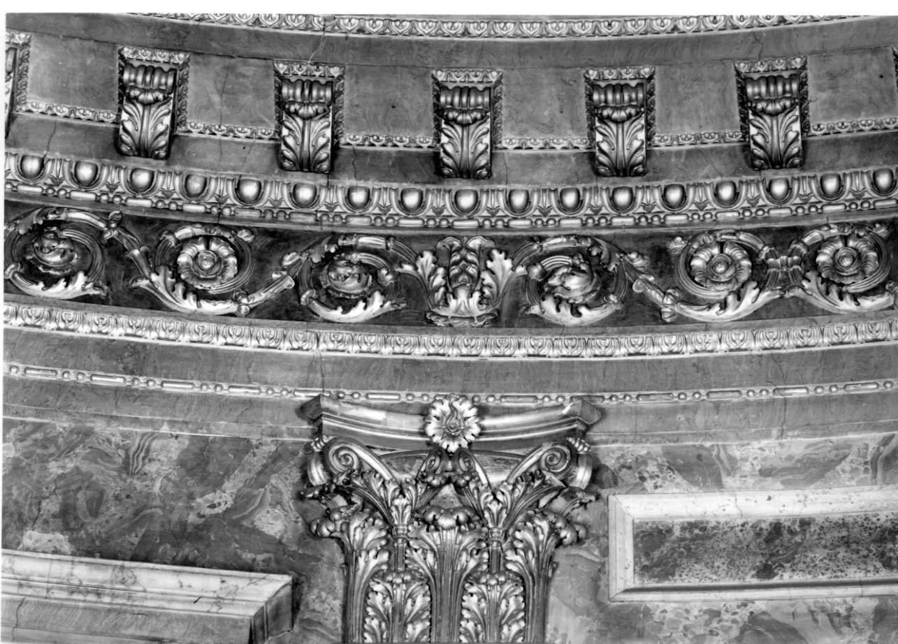 motivi decorativi (decorazione plastica, opera isolata) - bottega luganese (metà sec. XVIII)