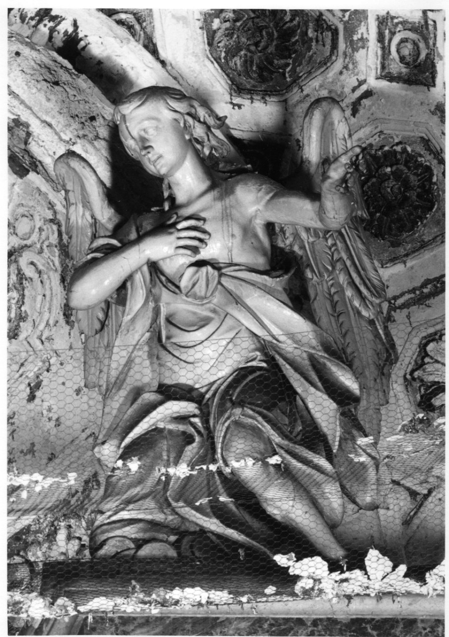 angelo adorante (statua, opera isolata) di Juvarra Filippo, Agliaudi Ignazio detto Giovanni Pietro Baroni, Plura Carlo Giuseppe (cerchia) (metà sec. XVIII)