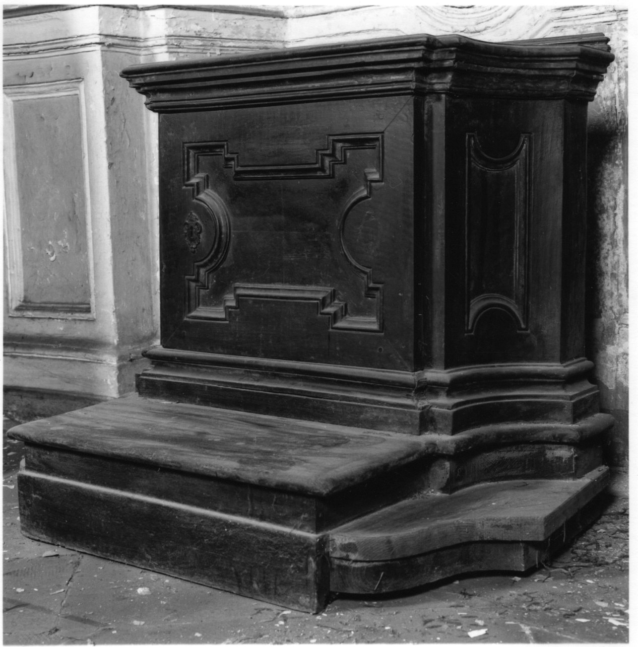 inginocchiatoio, serie di Agliaudi Ignazio detto Giovanni Pietro Baroni (metà sec. XVIII)