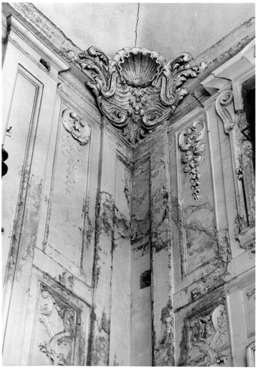 cherubini e motivi decorativi fitomorfi (decorazione plastica, complesso decorativo) di Somasso Pietro (bottega) (primo quarto sec. XVIII)
