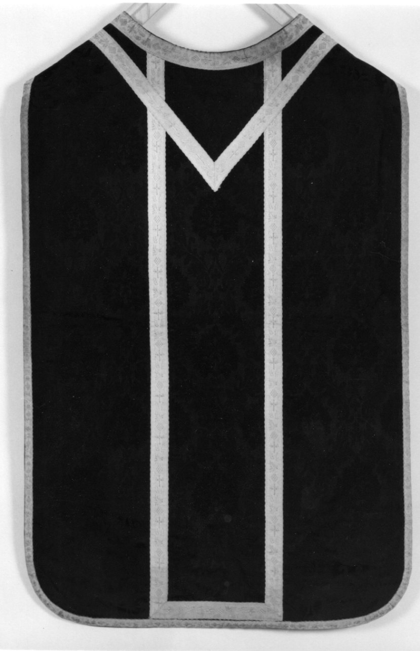 paramento liturgico, insieme - manifattura italiana (secondo quarto sec. XIX)