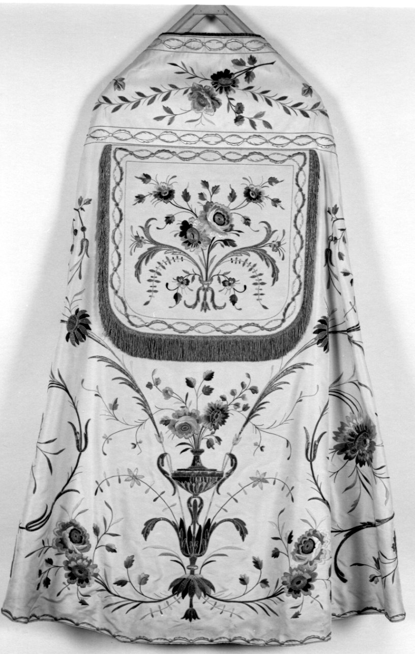paramento liturgico, insieme - manifattura piemontese (ultimo quarto sec. XIX)