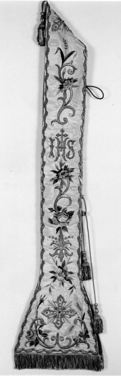 stola, opera isolata - manifattura piemontese (seconda metà sec. XIX)