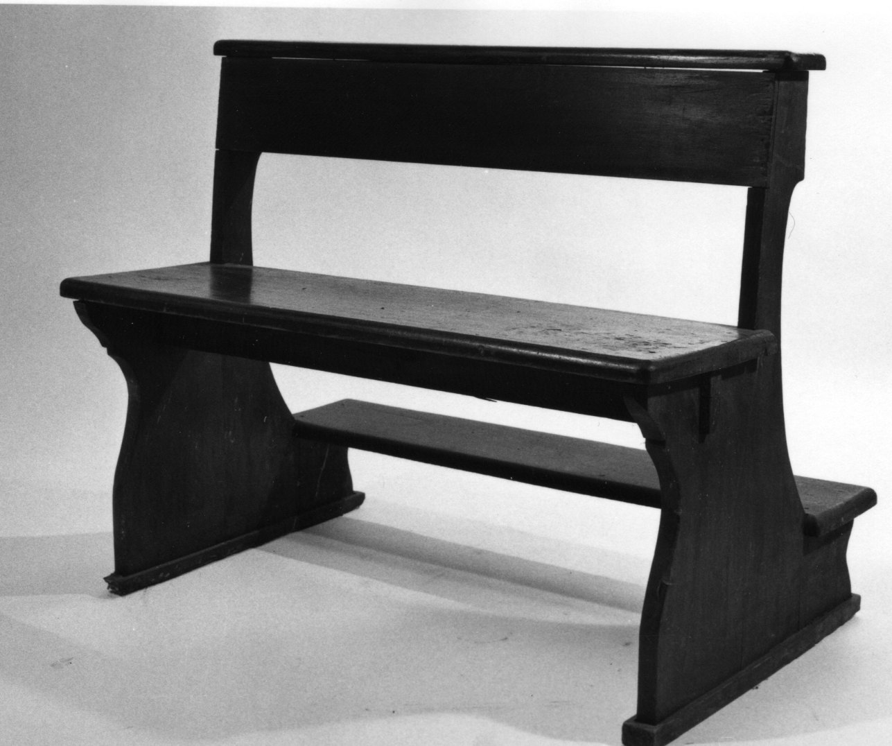 banco da chiesa, opera isolata - ambito piemontese (prima metà sec. XX)