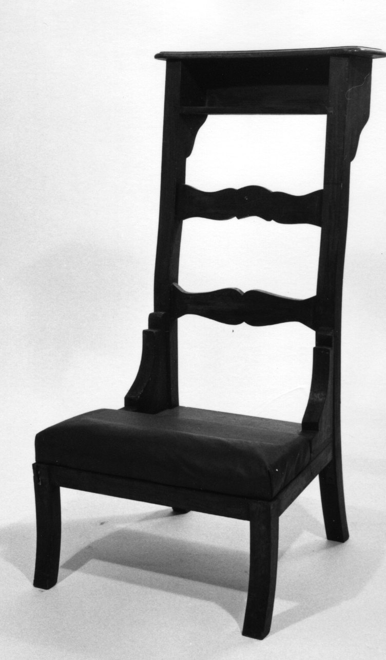 inginocchiatoio, opera isolata - ambito piemontese (fine/inizio, seconda metà secc. XIX/ XX, sec. XX)