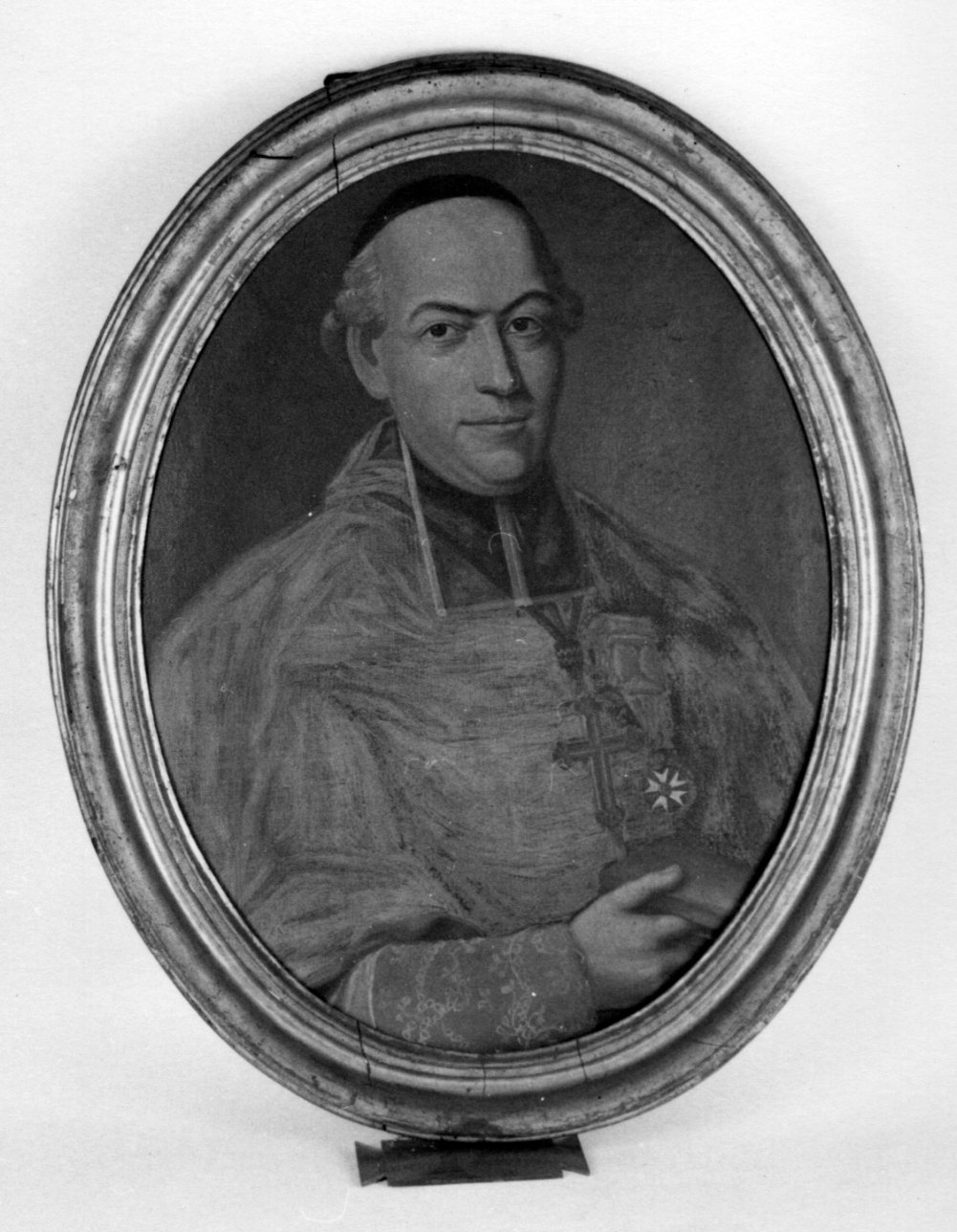 ritratto a mezza figura di monsignore Giacinto della Torre (dipinto, opera isolata) - ambito piemontese (primo quarto sec. XIX)