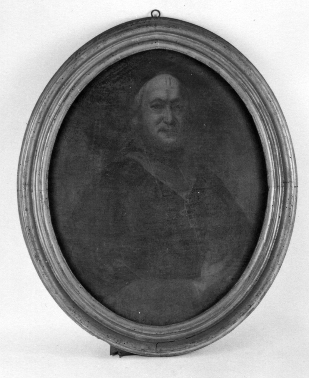 ritratto a mezza figura di prelato (dipinto, opera isolata) - ambito piemontese (secondo quarto sec. XVIII)