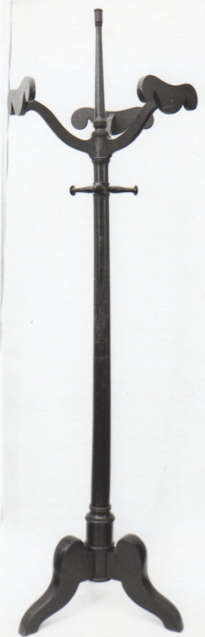 attaccapanni, opera isolata - bottega piemontese (fine/inizio secc. XIX/ XX)