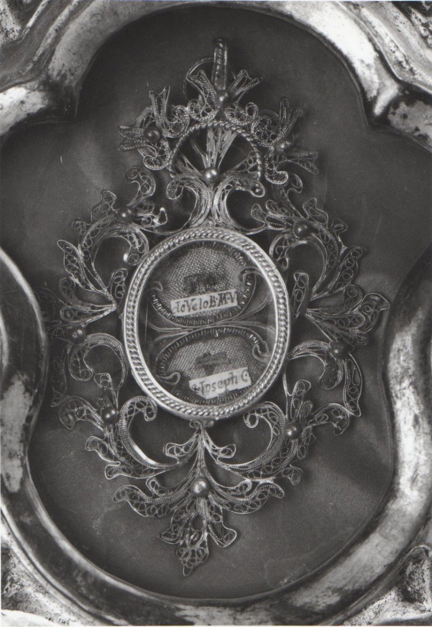 reliquiario, opera isolata - bottega piemontese (metà sec. XVIII)