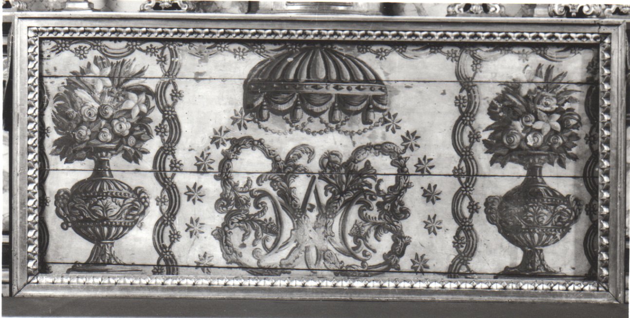 paliotto - a pannello piano, opera isolata - manifattura piemontese (seconda metà sec. XIX)