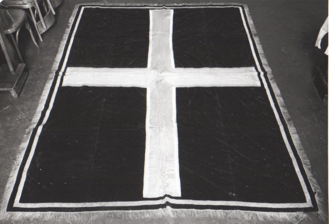 coltre funebre, opera isolata - manifattura italiana (primo quarto sec. XX)