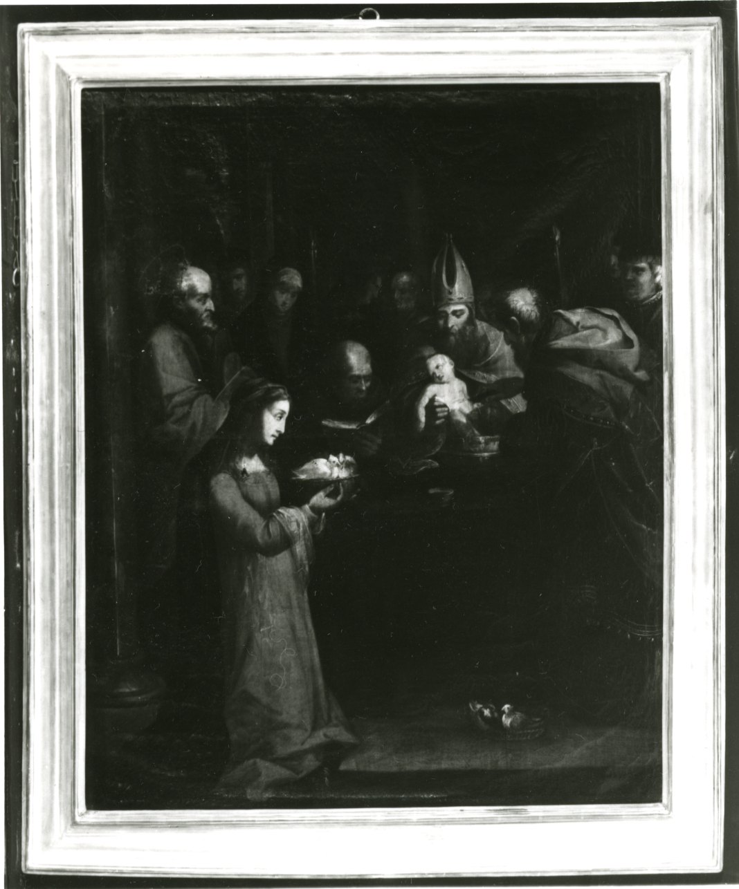 presentazione di Gesù al tempio (dipinto, opera isolata) - ambito lombardo-piemontese (secondo quarto sec. XVII)