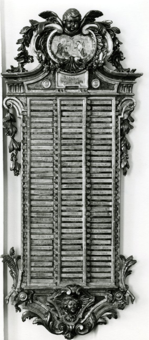 Annunciazione (decorazione pittorica) - bottega piemontese (seconda metà sec. XVIII)