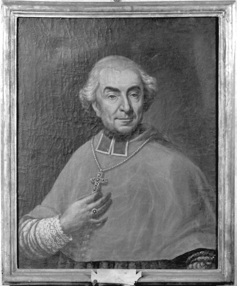 ritratto di ecclesiastico (dipinto, opera isolata) - ambito piemontese (seconda metà sec. XVIII)