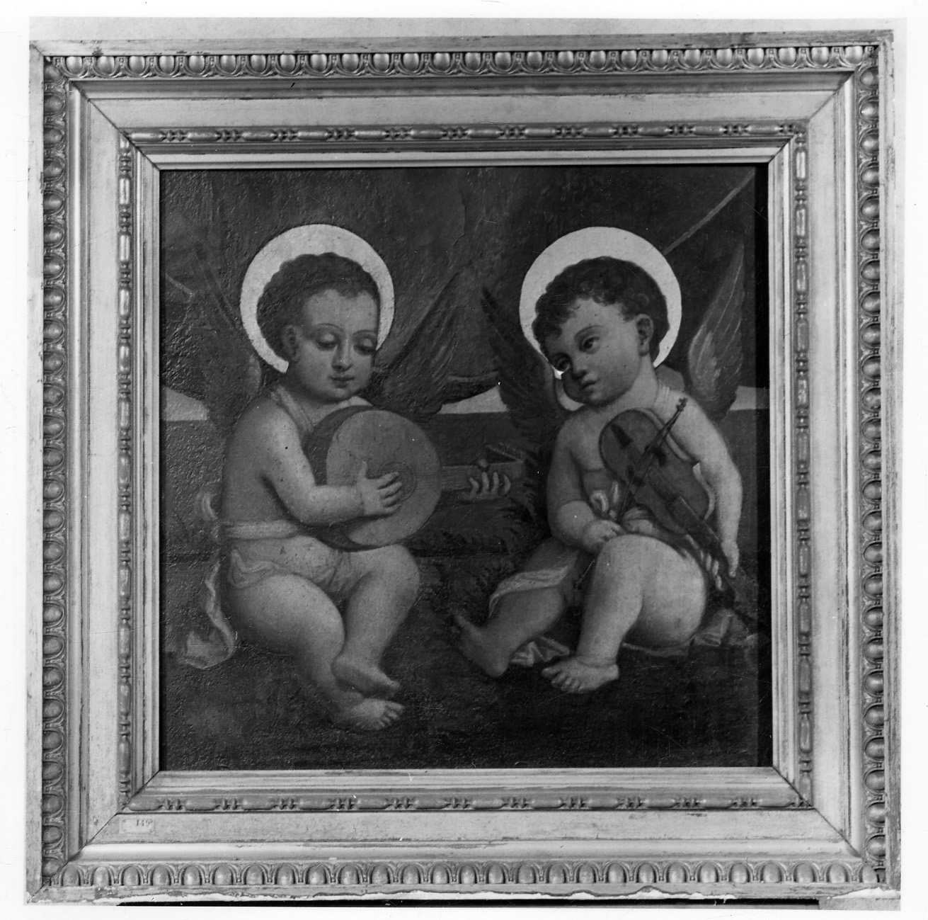 angeli musicanti (dipinto, opera isolata) - ambito piemontese (prima metà sec. XVI)