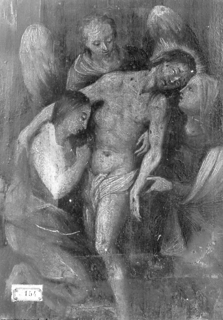 compianto sul Cristo morto (dipinto, opera isolata) - ambito della Valsesia (ultimo quarto sec. XVI)