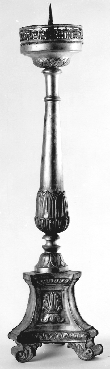 candeliere, serie - bottega lombardo-piemontese (prima metà sec. XIX)