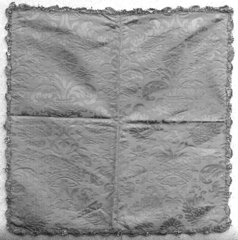 velo di calice, elemento d'insieme - manifattura lombarda (seconda metà sec. XVI)