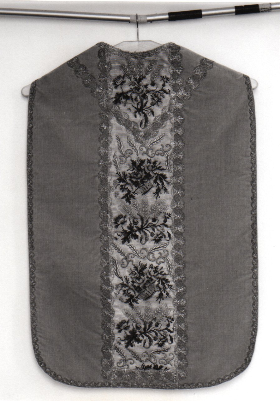 paramento liturgico, insieme - ambito piemontese (fine sec. XIX)