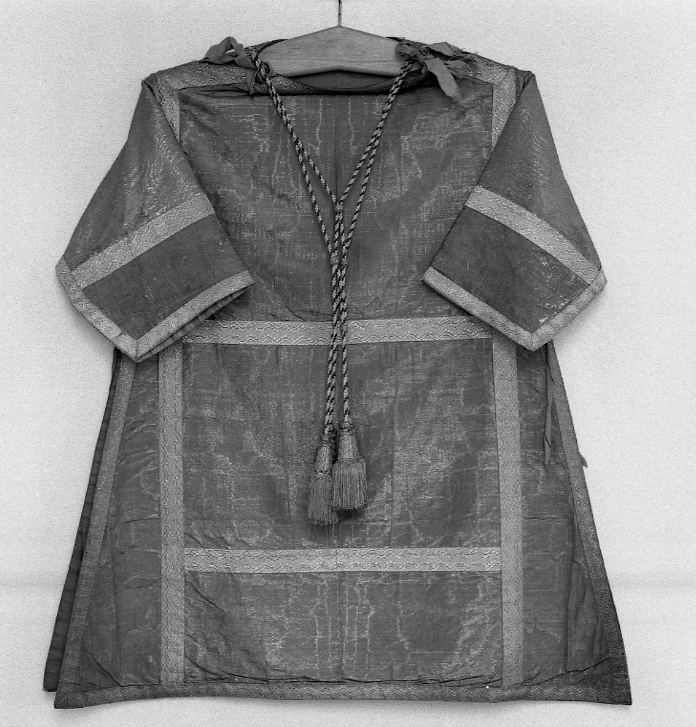 paramento liturgico, insieme - manifattura italiana (terzo quarto sec. XIX)