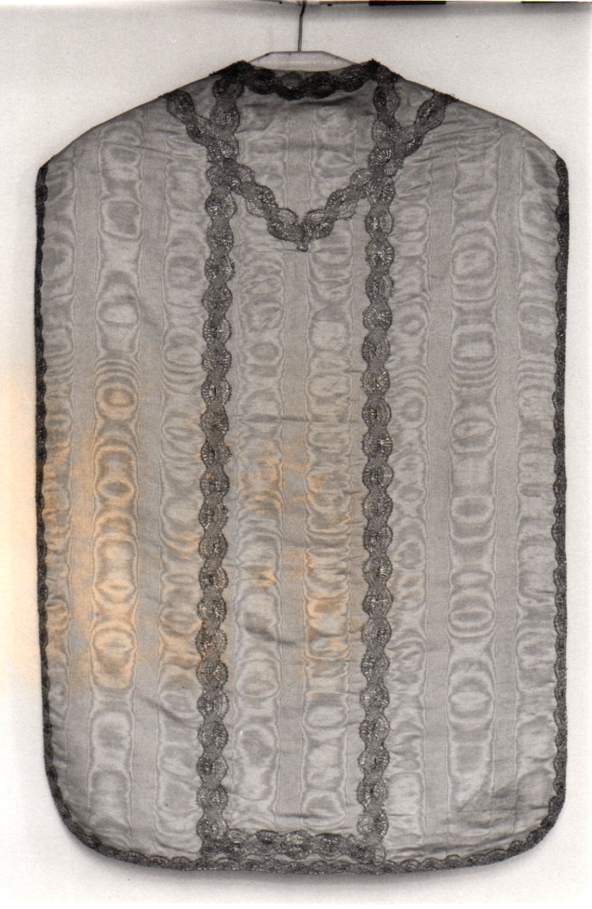 paramento liturgico, insieme - manifattura italiana (seconda metà sec. XIX)