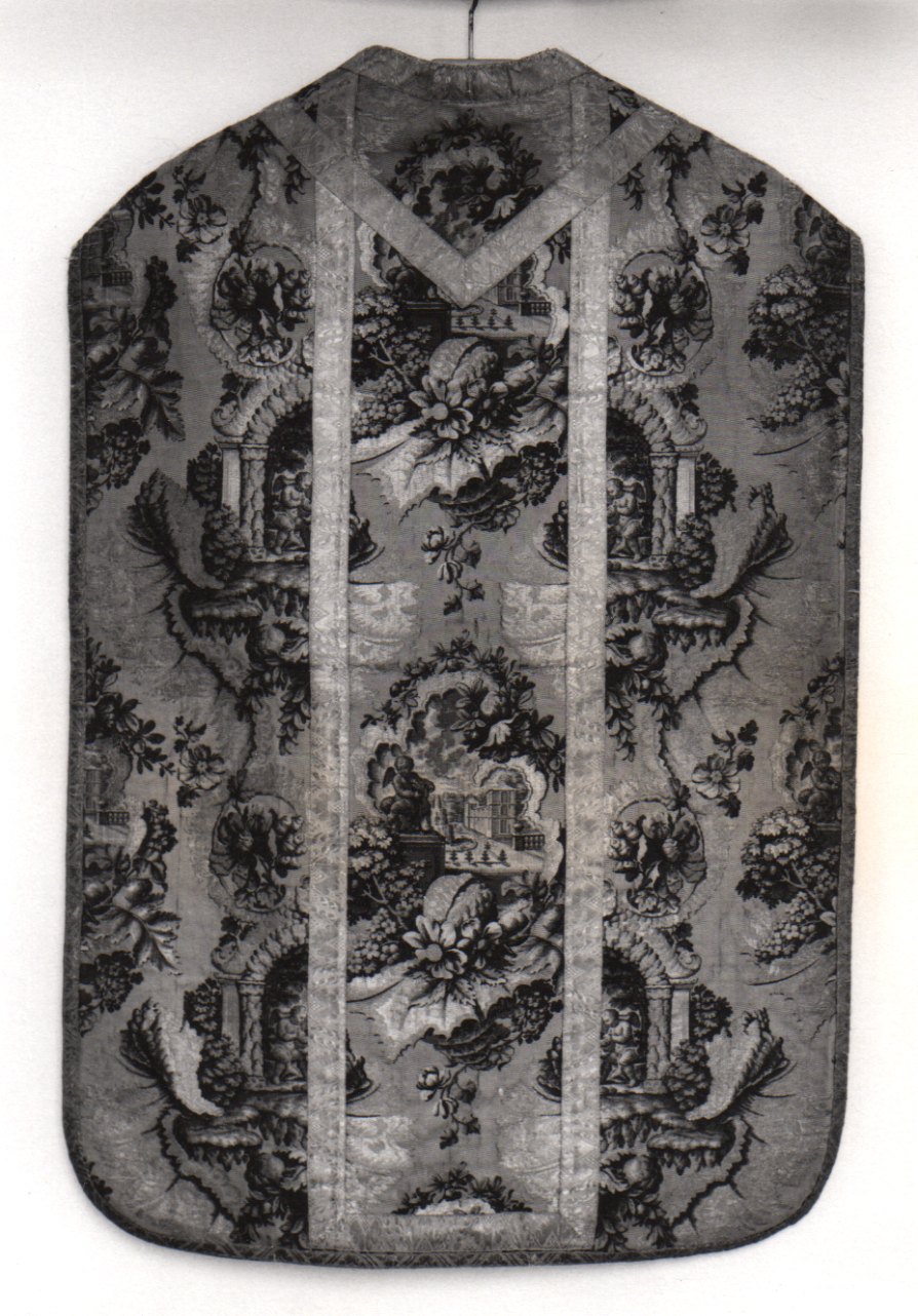 paramento liturgico, insieme - manifattura francese (secondo quarto sec. XVIII)