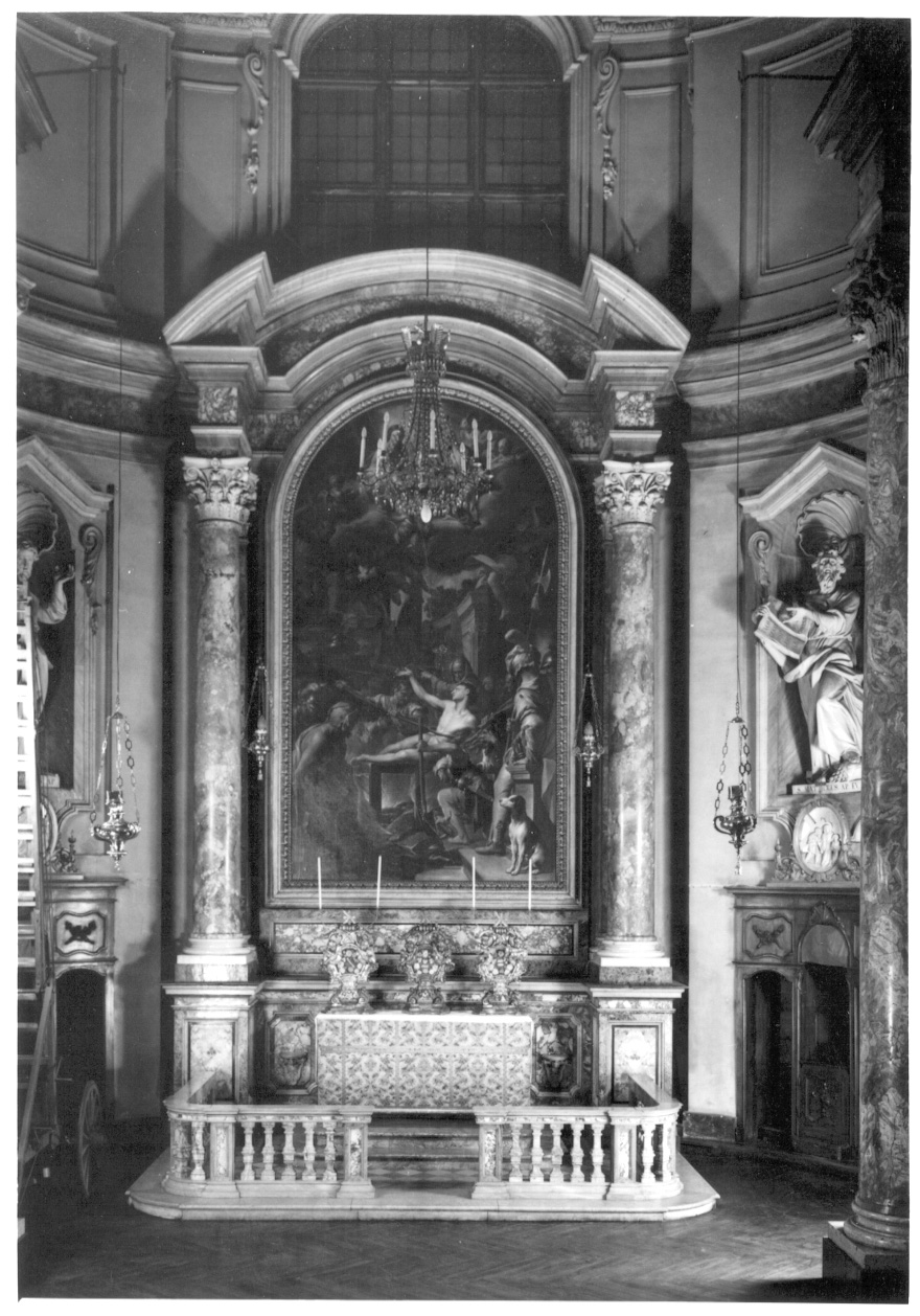 altare, opera isolata di Juvarra Filippo, Sacchetti Giovanni Battista (primo quarto sec. XVIII)