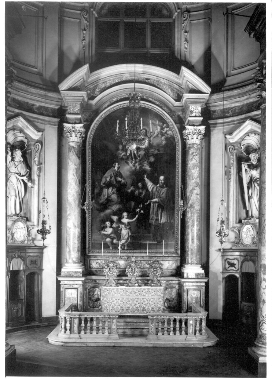 altare, opera isolata di Juvarra Filippo (bottega), Sacchetti Giovanni Battista (primo quarto sec. XVIII)
