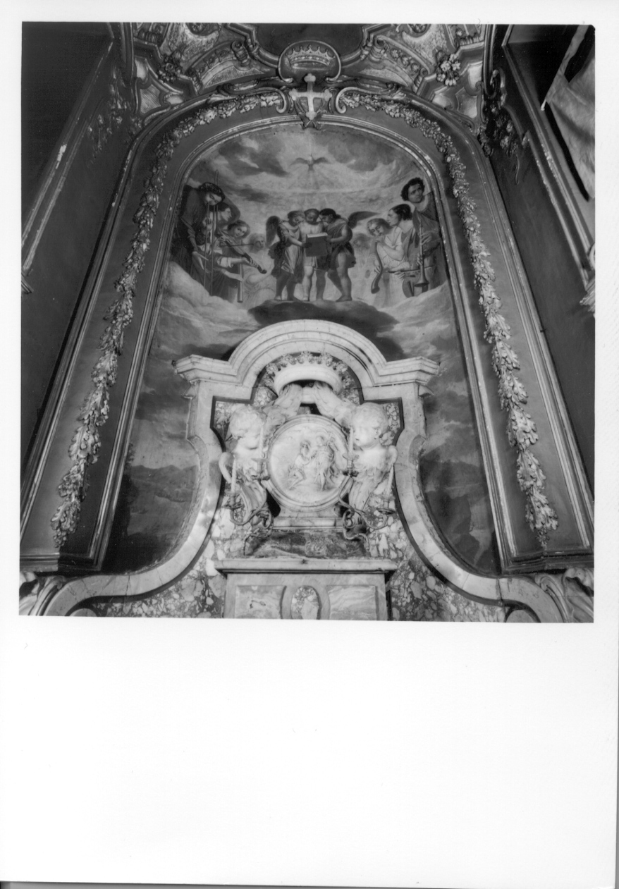 cori angelici (dipinto, opera isolata) - ambito piemontese (secondo quarto sec. XVIII)