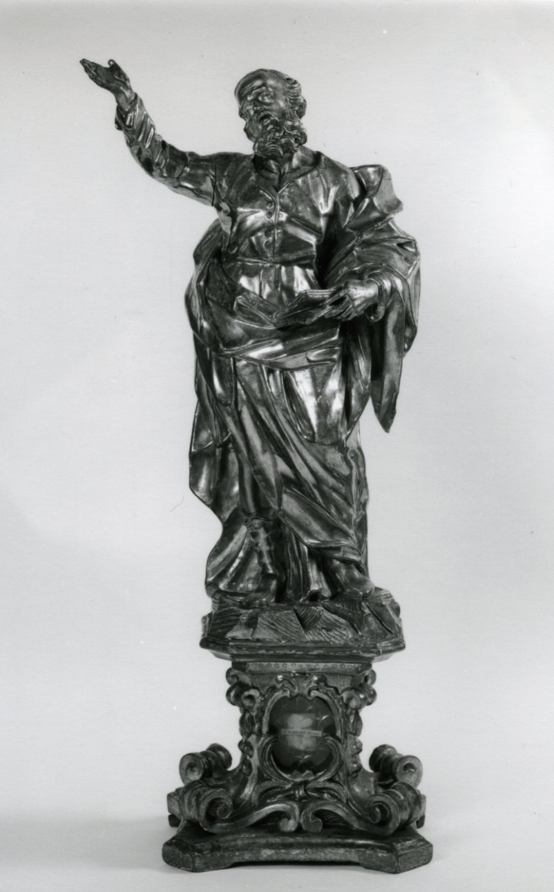 San Paolo (reliquiario - a statua, opera isolata) di Plura Carlo Giuseppe (primo quarto sec. XVIII)