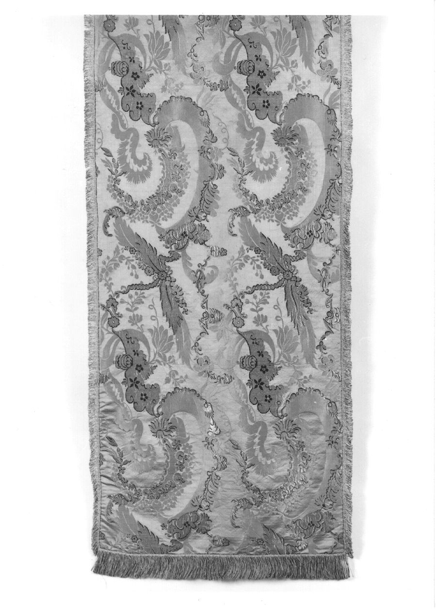 velo omerale, elemento d'insieme - manifattura italiana (?) (primo quarto sec. XVIII)