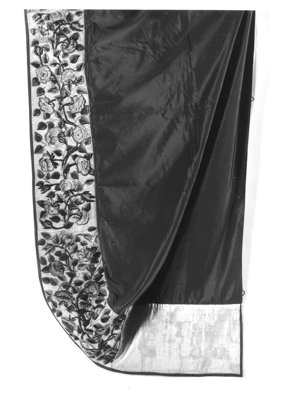 tovaglia d'altare, elemento d'insieme - manifattura italiana (fine, ultimo quarto sec. XVIII, sec. XX)